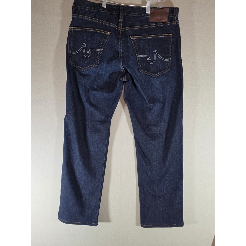 AG Adriano Goldschmied The Graduate Tailored Leg Dark Wash Jeans Mens 34 1174ALL - Picture 5 of 8